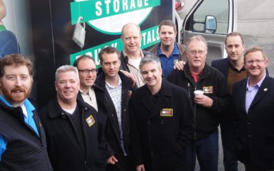 Victoria Moving Trucks deliver food to Mustard Seed